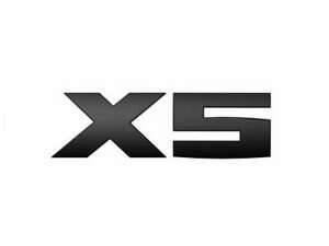 Czarny emblemat X5
